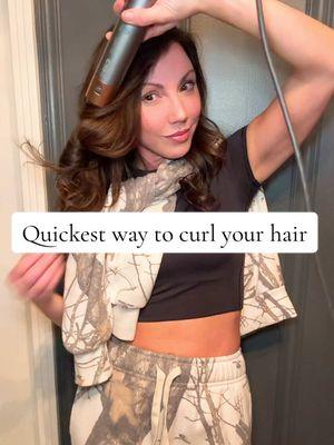 #dysonairwrap #dysonhair #curls #quickcurls @Dyson USA 