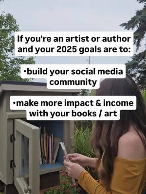 2025 is here and this is your year 🫶 Hit follow for marketing tips and strategies made for authors & artists.  (And if you're ready for more, visit my bio llnk for a freebie and additional resources!... I have another freebie coming in the next couple weeks for you, too - stay tuned!)  #bookmarketing #artmarketing #authortok 