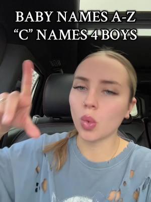 “C” BABY BOY NAMES 🐸 #babynameideas #babynameslist #trendingbaby #coolbabynames #uniquenames #babynamesatoz #babyboynames #babyboy #momtok #pregnanttiktok #firsttimemom 