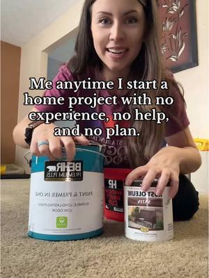 That’s adhd for you. #adhd #mybrain #noplan #DIY #independent #momlife #homeproject #manicepisode #letsgo #letsdoit #homeowner 