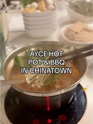 $38+ / person 🍲 follow @bao_buddy for the best NYC Asian eats!  📍Hometown Hot Pot & BBQ @ 194 Grand St (Chinatown)   #hometownhotpot #chinatown #koreanbbq #bbq #hotpot #ayce #shabushabu #allyoucaneat #manhattaneats #fooddeals #freefood #manhattan #nyceats #barbecue #asianfood #dinner #nyceats #chinesefood #asianfood #asianeats #buffet #foodbuffet #asianbuffet #szechaun #chinesefood #chinatowneats #nycrecs #asianowned #cheapeats #datenight #cheapfood #nycfoodies #nycfood #nycrestaurants #baobuddy 