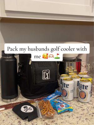 Happy husband, happy wife 🥰🫶🏼 #golf #golftiktok #golfhusband #packcoolerwithme #fridaygolf #wifeythings 