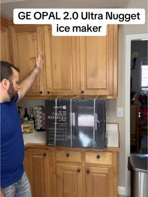 Well I finally caved….#opalicemaker #geappliances #nuggetice #icemaker #ididit #wemadeit #geopalicemaker @GE Appliances 