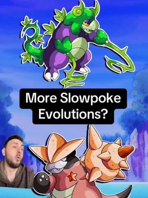 Pokemon artist ZebraKnight1 drew some awesome Slowpoke evolutions! Which is your favorite? . #slowpoke #fakemon 