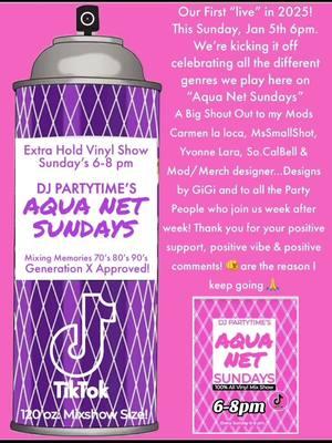 #AquaNetSundays #DiscoBiscuits #ChaCha’s #HighEnergy #Freestyle #Flashbacks #vinyldj #70 #80 #90 #vinyldj 80’s style @ℭ𝔞𝔯𝔪𝔢𝔫.𝔩𝔞.𝔩𝔬𝔠𝔞 @Ms. SmallShot @Yvonne @So.Cal_Bell @Designs By Gigi 