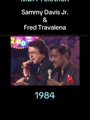 #jerrylewis #mda #telethon #sammydavisjr #fredtravalena #candyman #charity #ilovethe80s 