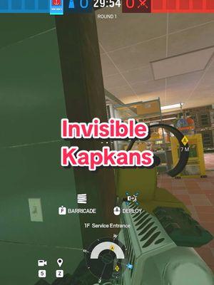 Invisible kapkans #rainbowsixsiege #rainbowsix #r6 #schizosiege #rainbow6siege 