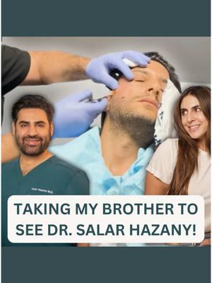 My brother is getting his acne scars treated by @Salar Hazany MD 🫢🔥 Come with me to Dr. Hazany’s office as we tackle my brother’s acne scars! As my OG guinea pig, we’ve tried every treatment I can offer as an esthetician. But here’s the thing…over time, natural volume loss and gravity can actually make acne scars look worse. That’s where Dr. Hazany’s expertise comes in. He started with an ultrasound assessment to customize the best plan for my brother. The first step? Two rounds of Sculptra injections to boost collagen and restore volume naturally. If needed, we may explore subcision for deeper scars, but for now, we’re sticking to minimally invasive options. Stay tuned for updates and results! it’s going to be a transformative journey! 💉 #drcancerkliller #drsalarhazany #subcision #sculptraforacne #acnescartreatment #deepacnescars #deeppittedscars #pittedacnescars #jackybskincare 