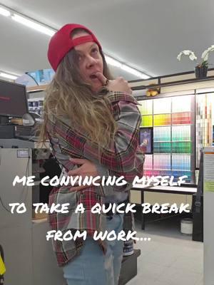 Well, honestly doesn't take alot of convincing really, more finding time between work and customers! 😉❤️ #hardwarechic #midwestgirl #truevaluehardware #mylife #hardwarestore #retaillife #work #vibe #mytiktok #me 