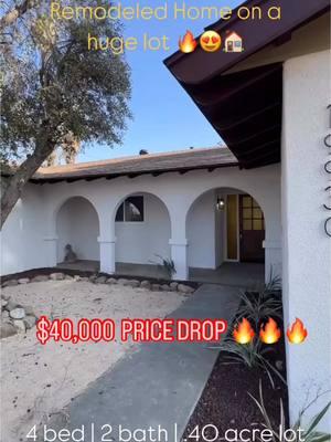 $40,000 PRICE DROP ! 🔥🔥🔥 Welcome to this beautifully upgraded 4-bedroom, 2-bathroom Corona, CA  home! 🏡✨ With 1,826 sq ft of stylish living space on a large 17,424 sq ft lot, this home offers comfort and modern updates. 🌿 Here’s what makes this home special:   🛏 **4 Spacious Bedrooms**   🛁 **2 Fully Upgraded Bathrooms**   🍽 **Brand New Kitchen** with white & sage green cabinetry, sleek black hardware, and modern light fixtures   🌞 **New Windows** flooding rooms with natural light   🖌 **Fresh Paint** Inside & Out for a bright, airy feel   🌟 **New Vinyl Flooring** in a warm light brown tone   🚪 **Stylish New Fixtures** throughout   🌳 **Expansive Outdoor Space** for relaxation or entertaining 💵 Price $699,000 This move-in-ready home combines modern elegance with functional living! Don't miss out on this gem! ✨   📩 Interested? DM us or click the link in our bio to contact the Medel Realty Team! #coronarealestate #coronaca #coronahomesforsale #LuxuryHome #EstateLiving #HomeForSale #RealEstateGoals #DreamHome #RiversideHomes #HouseGoals #NewListing #RealEstateExperts #medelrealtyteam #medelrealty #riversidecountyhomebuyer  #horsepropertyforsale #medelrealtyteam #medelrealty #riversidecountyhomebuyer   Marketed by :  Medel Realty Team- Team ID # 401437013 RUBÍ GARCÍA REALTOR ® DRE#01954107 ALICIA MEDEL Real Estate Broker DRE #: 01518502 LA : Ruby Idalia  LO: Quality Homes 