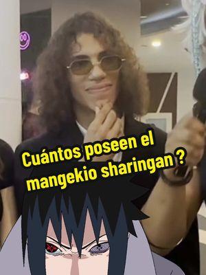 Cuántos poseen el mangekio sharingan ? | #anime #naruto #sharingan #uchiha #cosplay