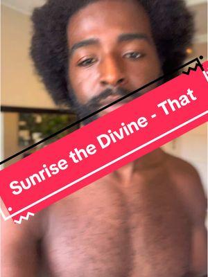 “That” streaming on all platforms #sunrisethedivine #5D #spiritualhiphop 