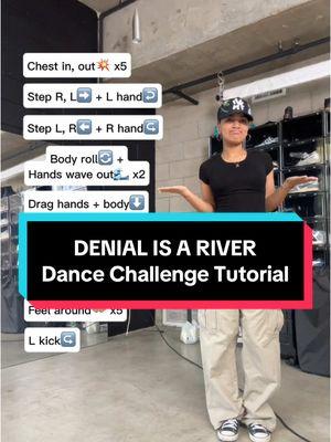 Starting the year off strong with a @Kenna dance ofc🤭 Shoutout to @Doechii for the this crazy hit🤌🏽Try this tutorial out! Hope this year brings everyone peace and loveee! But also hope it brings everyone to Groovetime😏 TELL A FRIEND TO TELL A FRIEND, GET GROOVETIME ITS 2025 LETS GOOOO🥳📲  #doechii #denialisariver #dancetutorial #viraldance #dancechallenge #viraltrend #viralchallenge #dancetrend 