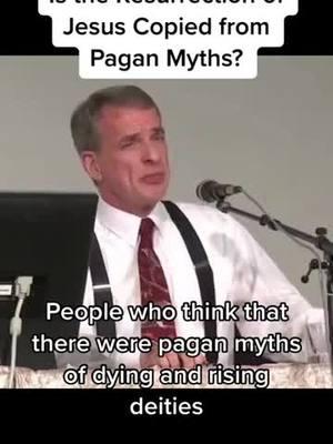 Is the Resurrection of Jesus Copied from Pagan Myths? #Apologetics #ChristianApologetics #ApologeticsTikTok #Theology #ChristianTheology #TheologyTikTok #Jesus #Resurrection #NewTestament #ReasonableFaith #WilliamLaneCraig