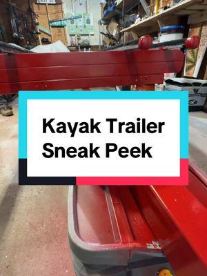 Full kayak and trailer walkthrough loading 🔜🛶🛞 . . . #merrychristmas #happynewyear #thankssanta #fishyelliot #finbaland #trailer #kayak #kayaking #kayaktrailer #build #custombuild #custom