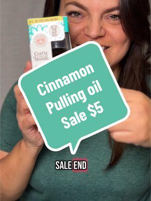 Guru Nanda’s cinnamon pulling oil is on sale today January 3rd. The sale will end at any moment so grab a few before the sale ends. #oilpulling #cinnamon #cinnamonpullingoil #pullingoil @Puneet Nanda bridge the gap @Pearl 🧷💙 