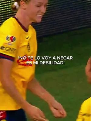 No te lo voy a negar es mi debilidad verla jugar... #ClubAmerica #saraluebbert  #lagueraconsentida  #viraltiktok #ligamxfemenil 