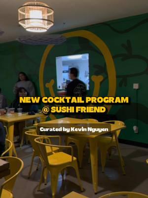 The homie @pinche_chinito recently got the green light to launch his own cocktail menu at @yoursushifriend and it is FIRE! 🔥 Kevin used to bartend at reputable places such as Khla and Bacanora before landing a spot on Sushi Friend’s team. He’s been working a lot behind the scenes to bring the City of Phoenix a unique Asian-inspired cocktail experience.  For now guests can take advantage of 4 different drink options: Rule of Plum- Plum vodka, plum liquor, guava syrup, lime juice Oolong Old Fashion- Oolong Earl Gray infused Japanese Whiskey, Black sesame syrup  Shoreline Shogun- Japanese Rum Muskmelon liquor, black sesame syrup, lemon + lime juice Peace of Mind- Green Tea Sochu, Genepy Coconut Cream, Coconut milk, matcha juice  📍8727 N Central Ave, Phoenix, AZ 85020 @Sushi Friend #sushi #cocktails #phoenixaz #phoenixfoodie #azfoodie 