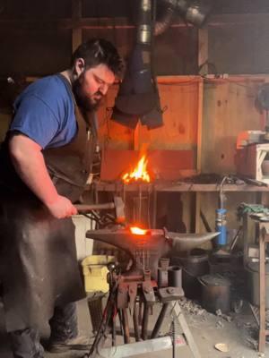 Working on building my dream #backwoodsguy #foryou #freehugs #kiltsoftiktok #bamboouwu #weldernation #imaprofessional #blacksmith #handmade #blacksmithing #art #handforged #forge #forged #custom #steel #metalwork #usa #forging #blacksmiths #iron #craft #smith 