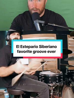 El Estepario Siberiano favorite groove ever #elestepariosiberiano #elestepario #estepariosiberiano #onehandeddrummer #onehandeddrumming #drum #drummer #drumtok🥁 #drummersoftiktok