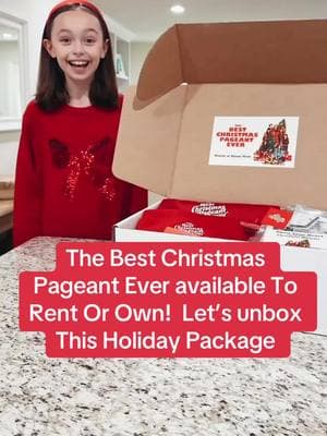 #fyp #foryoupage #thepatricios #lionsgate #thebestchristmaspageantever @Lionsgate #christmasmovie #christmas #unbox #unboxing 