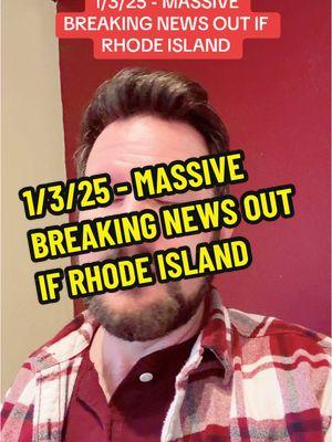 1/3/25 - MASSIVE BREAKING NEWS OUT IF RHODE ISLAND #News #BreakingNews #Update #RhodeIsland #CrimeScene #BreakingStory  