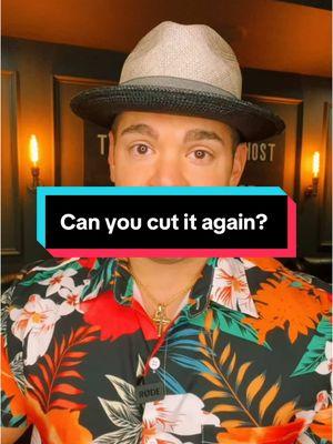 Can you cut it again?  #cigars #viral #trend #trending #trendingvideo #fyp #foryou #foryoupage #cigarroller #cigar #cigar101 #cigartalk #tiktokviral 