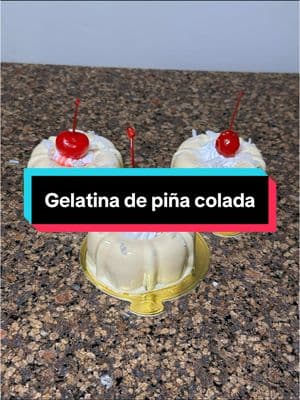 Mi gelatina piña colada #piña #colada #gelatina 