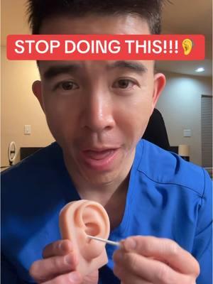 I’ve been doing this WRONG the whole time… #earwax #ears #qtips #eardrum #hearing #hearingloss #TikTokShop #tiktokfinds #tiktokmadebuyit 