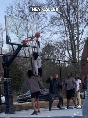 Clean or Goaltending? OG was getting buckets 😂 #basketball #dunk #dariusjrag #fyp #jump #ballislife 