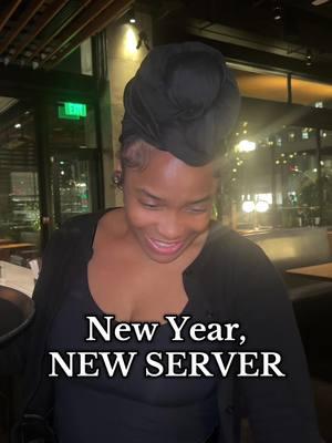 IM TURNING A NEW LEAF THIS YEAR.. or am i?? 😭😂 #DTLA #servertiktok #restaurantproblems #bartendersoftiktok #serverlife #newyear #2025 