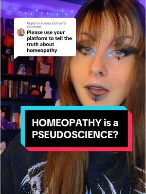 Replying to @Aurora Lidman homeopathy, magical thinking and pseudoscience in 2025 #medicine #homeopathy #naturopathy #science 