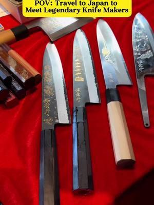 POV: Travel to Japan to meet legendary Knife Makers  ======== ℹ️ 	www.seisukeknife.com @seisukeknife #cheflife #chefknives #japan 