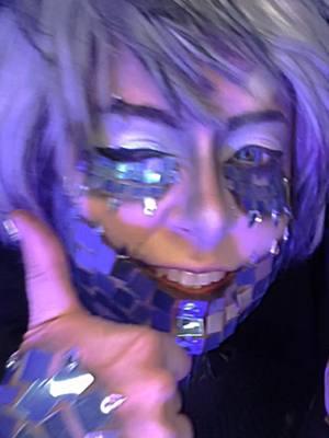 HAPPY NEW YEAR! Yes, this look was heavily influenced by Jenna Marbles 🕺 #discodabi#discoballmakeup#jennamarbles#dabicosplay#dabivariant#ceoofdabivariants 