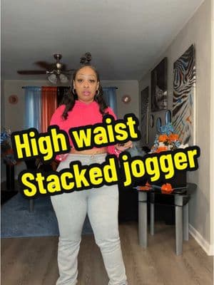 #highwaisted #joggers #stackedpants #viralvideo #content #TikTokShop 