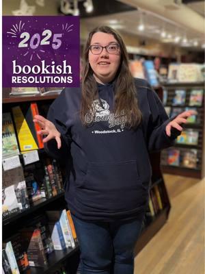 Happy New Year! We’re looking forward to a new year of great reads. Here are some bookish New Year's resolutions that members of our team have set for themselves for the coming year! What are your 2025 bookish resolutions? #NewYearsResolutions #StaffPicks #RBTLbookstore #IndieBookstore #Bookstore #WoodstockIL #RealWoodstock #BookTok 