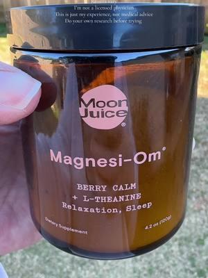 Yes!! This Magnesi-Om is amazing. I have a restful nights sleep and a satisfying morning! #magnesiom #magnesiumcitrate #moonjuice #constipationrelief #reasonfinds 