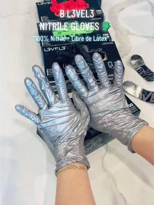 L3VEL3 Nitrile Gloves – Style, Protection, and Comfort for Everything! Nitrile Gloves Bundle - 5 Pack #fyp #nitrilegloves #levelup #level3 #gloves #barberlife #guantes #paratii #tiktokshopfinds #tiktokmademebuyit #comfort #bundle #protectivestyles #maribeltv 