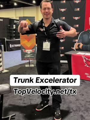 🚀 Amplify Your Velocity with the Trunk Accelerator! 🚀 I’m here at Top Velocity showing off the Trunk Accelerator, the game-changing tool for boosting your pitching velocity. Here’s how it works: ✅ 86% of your velocity comes from your trunk, not your arm. ❌ Most pitchers hurt their arms because they rely on arm strength instead of trunk energy. The Trunk Accelerator locks your arm in place, forcing you to stop using your arm and rely entirely on your trunk. Here’s the process: 1️⃣ You’ll notice a drop in velocity at first – that’s normal. 2️⃣ To regain velocity, you’ll need to: 	•	Counter-rotate 	•	Drive and separate more 	•	Load and unleash trunk energy with a big finish 🎯 Master this, and when you take it off, you’ll see a 5-10 MPH velocity jump in your throws. Want to dominate the mound? Learn more at topvelocity.net/tx #TopVelocity #TrunkAccelerator #ThrowGas #PitchingMechanics #ThrowHarder #BaseballTraining #ElitePitcher #VelocityGains #ArmHealth #TrainSmart #BaseballDevelopment