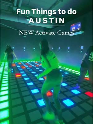 FUN THINGS TO DO IN AUSTIN: NEW FUTURISTIC GAMING EXPERIENCE Get ready for @Activate, the world’s FIRST active gaming experience! This innovative activity elevates immersive gaming with state-of-the-art technology, offering both physical and mental challenges in dynamic game rooms. Gather your friends or family to join in on the fun! ✨for ages 6 and up 👟 Wear athletic shoes—it’s like a workout! 💰$24.99 (Mon-Thurs) & $29.99 (Fri-Sun)  🎟️Click the link in my bio & use my code YVETTE20 for 20% off your first visit! 📍 3220 Feathergrass Ct, The Domain  Save and tag who you’d like to go with. . . . . . #ad #ACTIVATE  #EntertheGame #austintx #austin #thingstodoinaustin #familyfriendlyaustin #datenight #atx