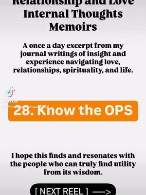 28. Know the OPS #dsm #disorders #personality  #ops #musica #timing #memoir #misunderstood #narcissist #liar #manipulate #deceived #sadist #loveyourself #dating #change #authentic #real #emotional #manifestation #future #time #life #spirituality #spiritualtiktok #soulmate #connection 