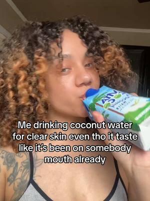 We don't care why you drink us as long as you do 😆@Savvysu #vitacoco #coconutwater #clearskin #beauty #coconut #skincare #fyp