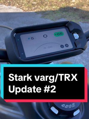 BIG news!! Stark/TRX is now running. #walshracecraft #stark #varg #walshhybrid #fyp #foryourpage #trx450R #450r #electricatv #electric #ev 