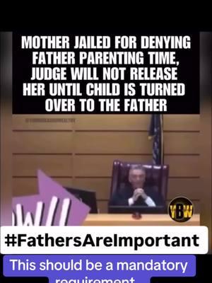 #fathersareimportant #ladyo Mother jailed for 63 days because she alienated her child’s father. 