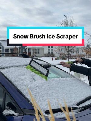 You need this if you don’t already have a good scraper brush for winter😍❄️ #IceScraper #SnowBrush #Winter #Montana #TikTokShopFinds #MustHaves #ForYou #fyp 