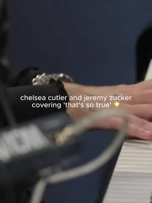 their voices together 🙌🏼🙌🏼 we need to hear them cover every song ever @Chelsea Cutler @jeremy zucker #chelseacutler #jeremyzucker #brent #thatssotrue 