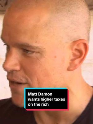 Do you agree with Matt? 🤔 No billionaire should not be paying a lower tax rate than a teacher. PERIOD. #mattdamon #rich #wealthy #taxes #taxtherich #money #education #welfare #government #debate #interview #socialism #teacher #leftism #rightwing #liberal #libertarian #capitalism #philosophy