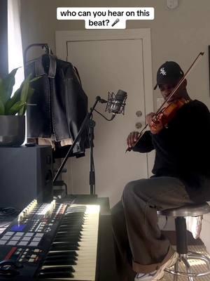 who can you hear on this? 🎤#producertok #makingbeats #rnb #rnbbeats #beats #violin #musicproducer #hiphopbeats 