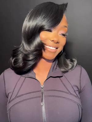 Traditional side part install 🖤  #sewin #sewinweave #sewinbob #bob #bobhaircut #weave #weaves #weavehairstyles #sidepart #sidepartsewin #fyp #fypシ #fypage 