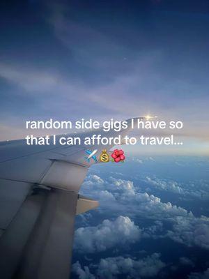 some of my favorite side quests since quitting my 9-5 to travel ✈️ #travel #affordtotravel #budget #travelonabudget #sidequest #advice 